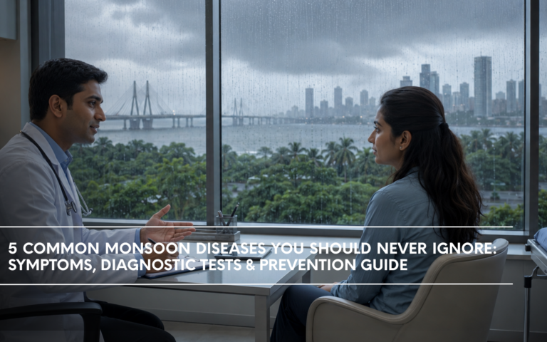 5 Common Monsoon Diseases You Should Never Ignore: Symptoms, Diagnostic Tests & Prevention Guide