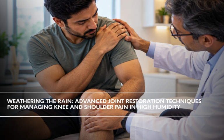 WEATHERING THE RAIN: ADVANCED JOINT RESTORATION TECHNIQUES FOR MANAGING KNEE AND SHOULDER PAIN IN HIGH HUMIDITY
